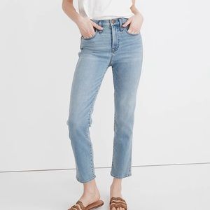 Madewell Roadtripper super soft stove pipe jeans